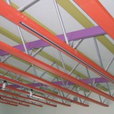 painted trusses